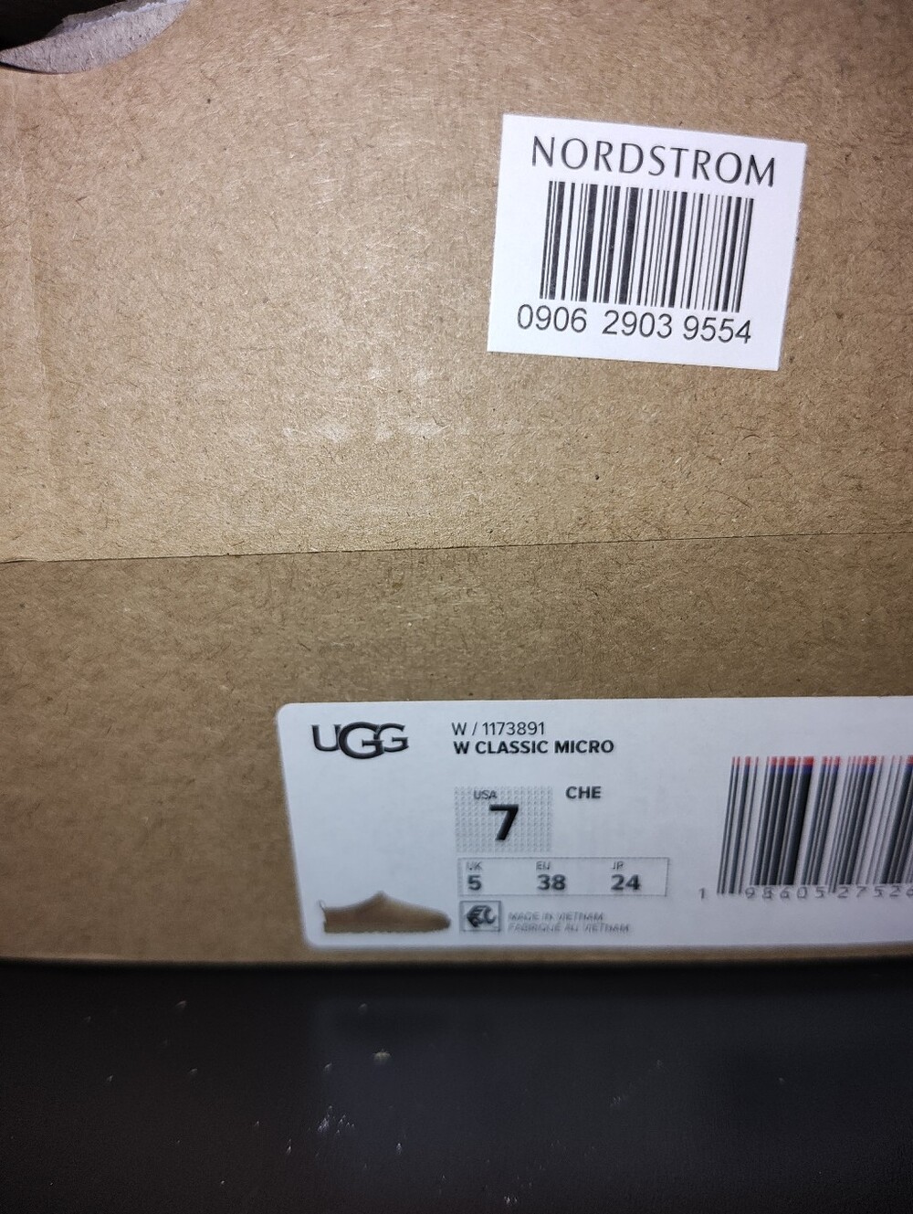 UGG Women's Suede Shearling-Lined Slip-Ons in Light Beige - Picture 9 of 9